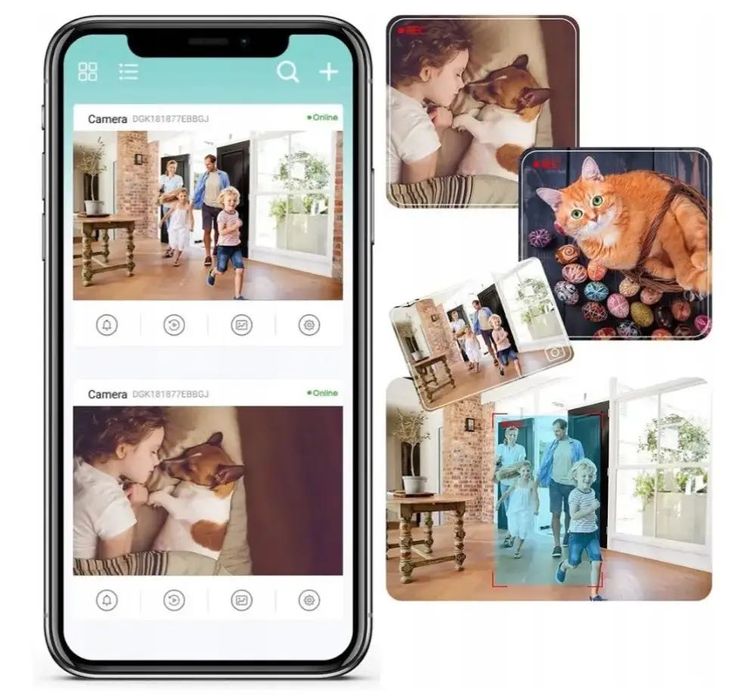 Камера відеоспостереження Spreest WF-ES56 Full HD для дому та офісу