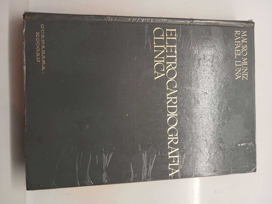 Livro de Medicina usado "Eletrocardiografia Clínica", 1972