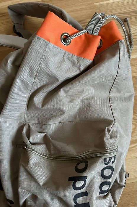 Сумка рюкзак міський коричневий