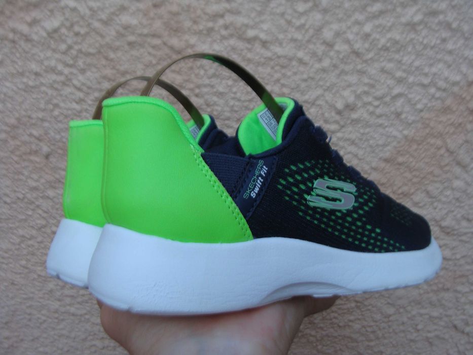 30/19 см Skechers  кроссовки крутые на резинках 2024 год оригинал