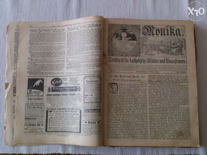 Stare czasopisma z 1908 roku
