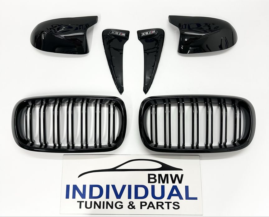 Ноздрі решітки BMW F15 X5 F25 жабра в крила накладки на зеркала f15 x5