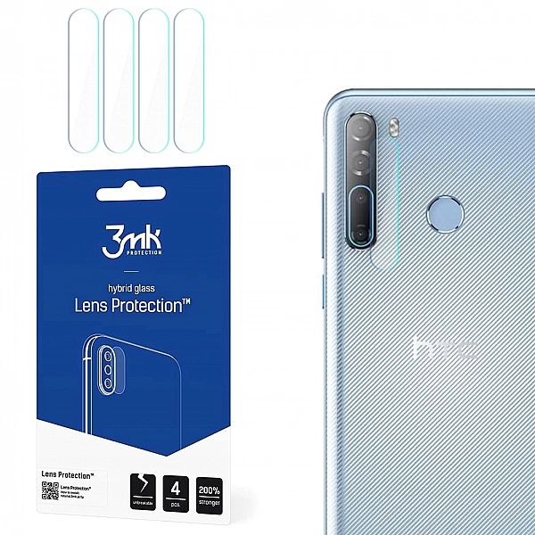 Szkło hybrydowe 3MK do HTC Desire 20 Pro 4 szt.