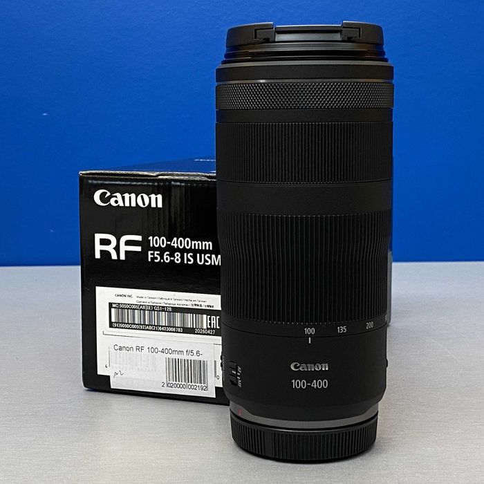 Canon RF 100-400mm f/5.6-8 IS USM | 3 ANOS DE GARANTIA