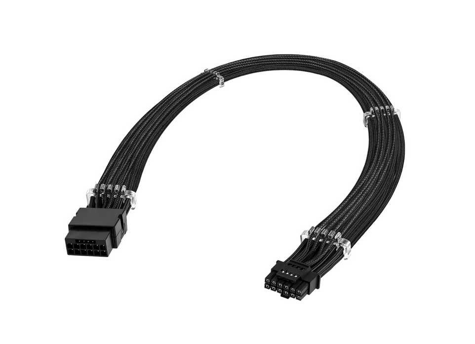 Cabo de Alimentação GPU Fasgear PCIe 5.0–16pin(12+4) 12VHPWR–70cm novo
