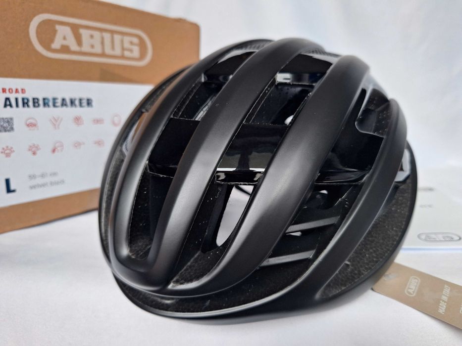 Kask rowerowy szosowy Abus AirBreaker Velvet Black L 59-61cm