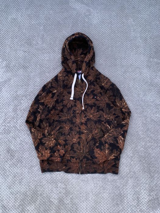 Tommy Hilfiger Real Tree Castom Zop Hoodie кофта худі кастом зіпка