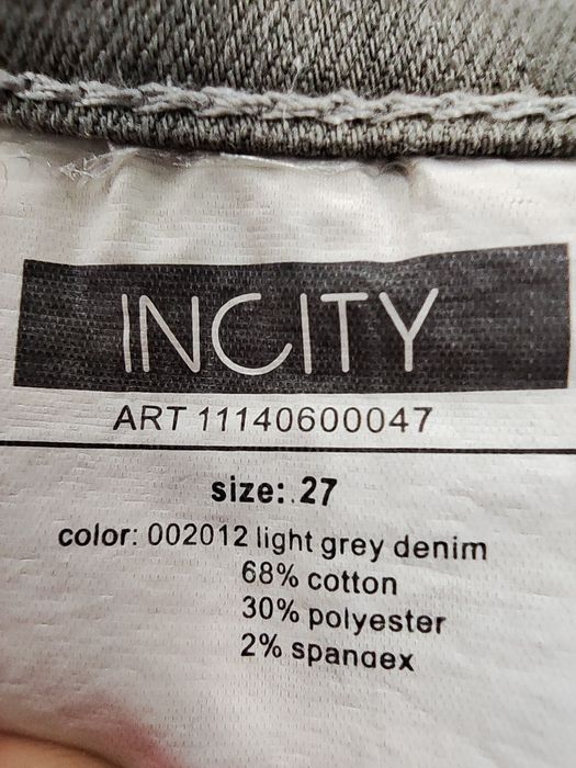 Джинси жіночі InCity 27 р.