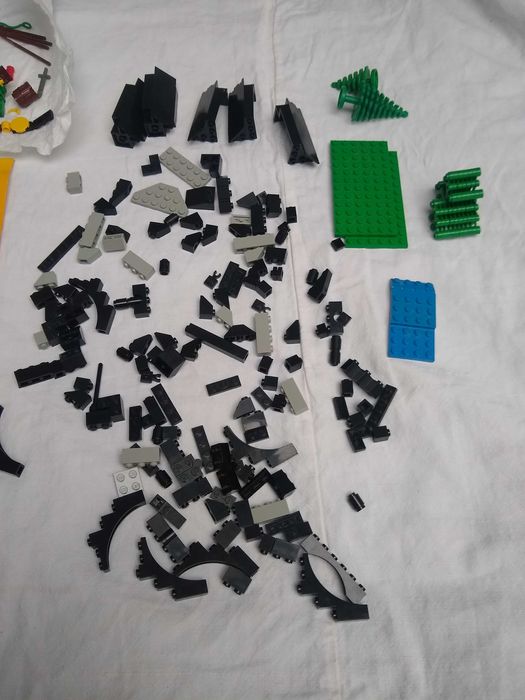 Rok 1988 Lego 6054 Forestmen's Hideout Robin Hood Castle Instrukcja Zamek Kryjówka
