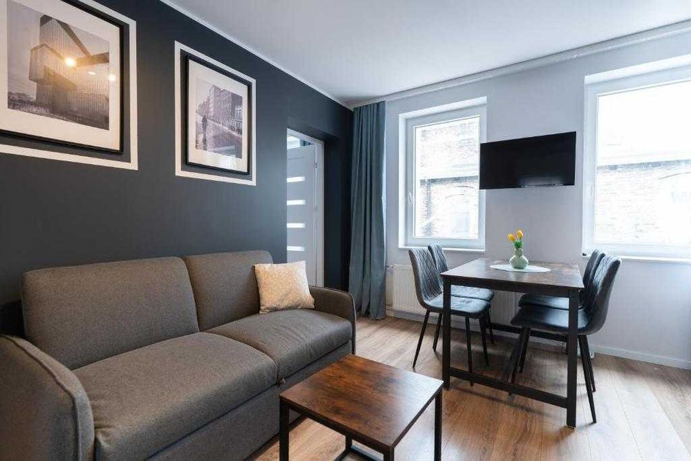 Apartament w centrum Katowic – wynajem na tygodnie / miesiące