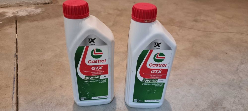 Castrol GTX 10W40 — nunca aberto, comprado na BP