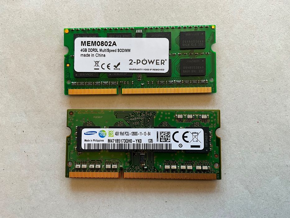 Kit Memória RAM Samsung DDR3 8 GB (2×4 GB) 1600 MT/s