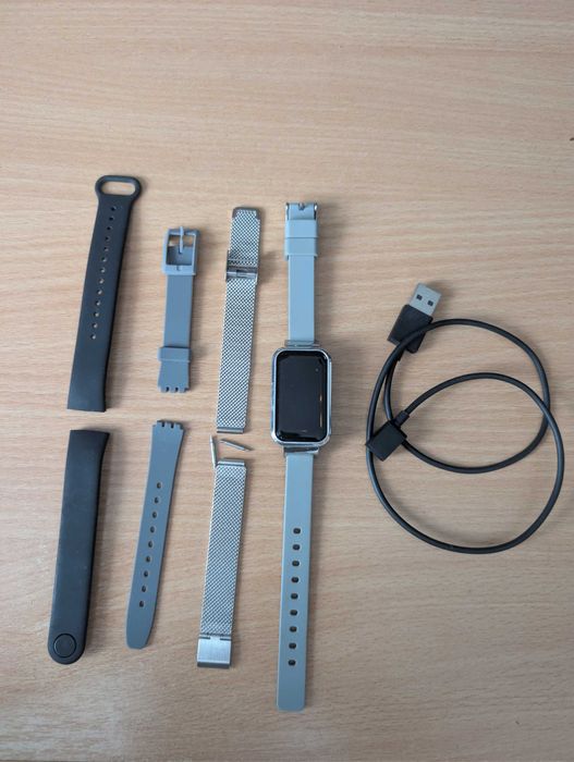 Ремінці для Redmi Band Pro + кабелі для зарядки mi band 2, 3, Band Pro