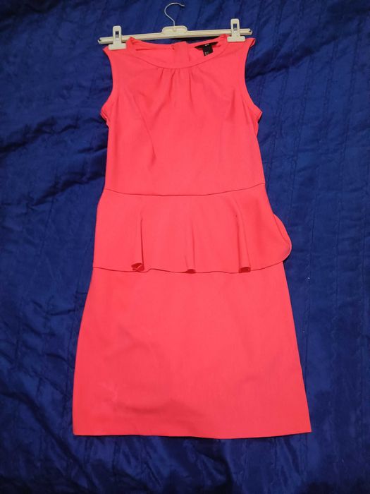 Vestido curto Rosa/Laranja da H&M - Tam. 36