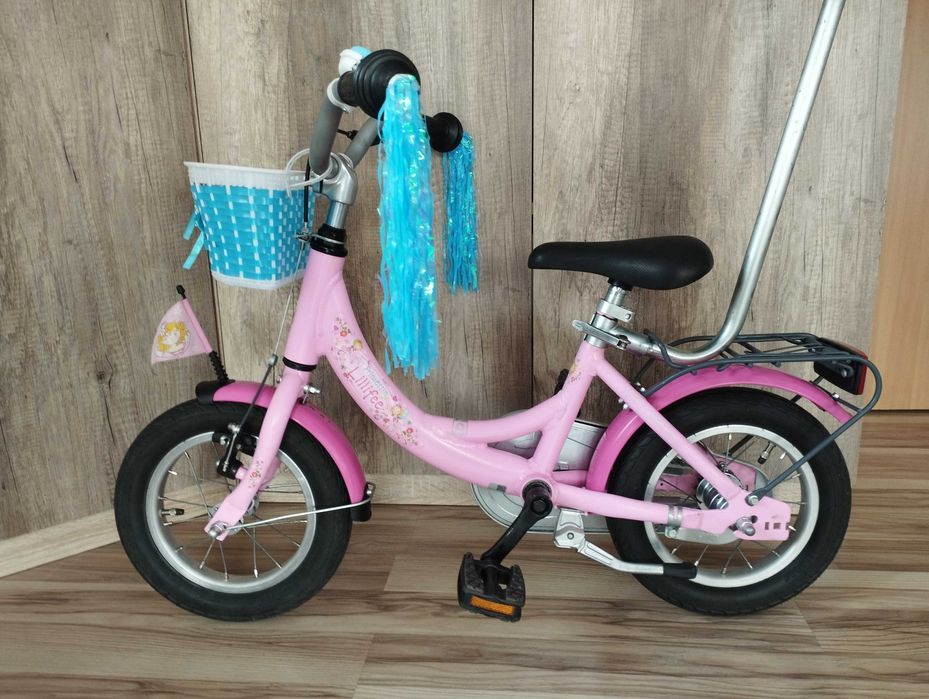 Rower Dziecięcy Puky Koła 12" Alu. +Kijek +Akcesoria Po Serwisie !!!