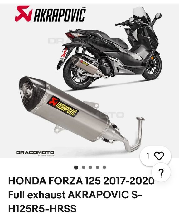 Akrapovic ponteira origem