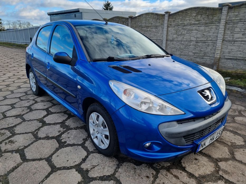 Peugeot 206 plus 1.1B klima sprowadzony opłacony 82 tyś przebiegu!!