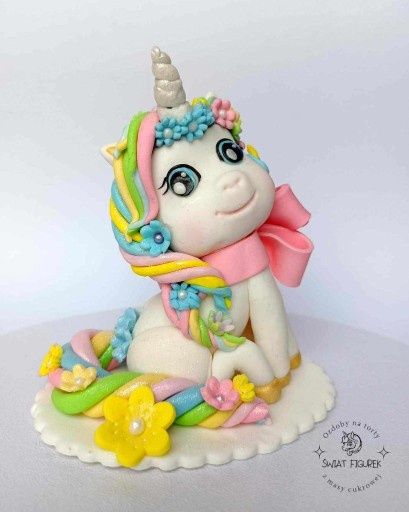 Jednorożec z masy cukrowej