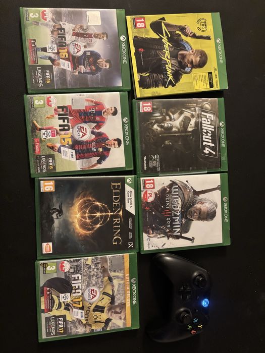 Xbox one +kinekt+pad+10 gier OKAZJA !