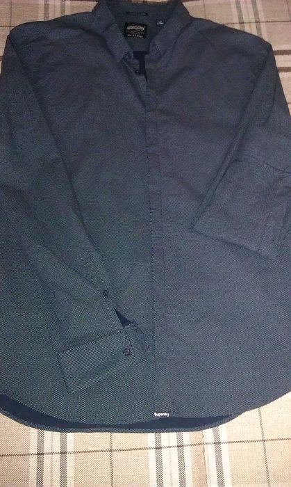 Презентабельна весільна чоловіча сорочка Superdry original