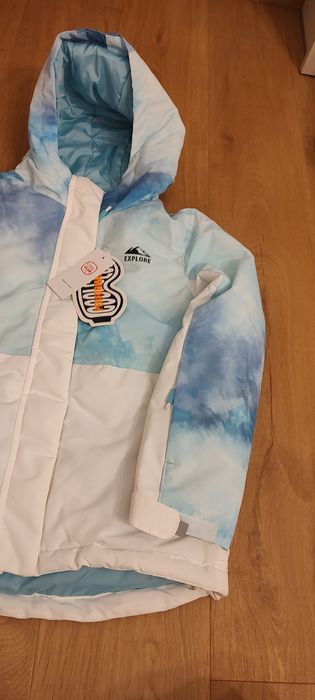Kurtka narciarska, snowboardowa, zimowa, cool club, smyk,134,