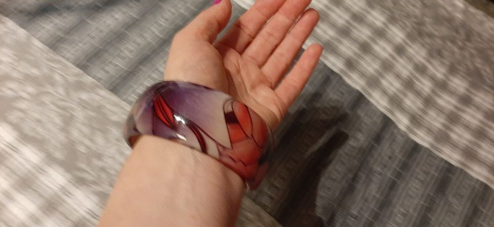 Bransoletka w kwiaty