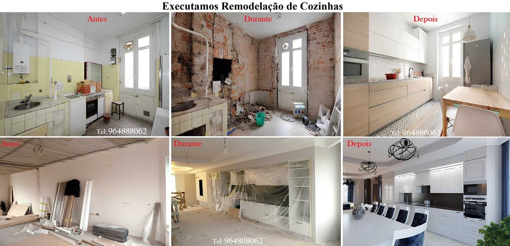 Cozinha nova por 7OO€ m2 - REMODELAÇÃO!