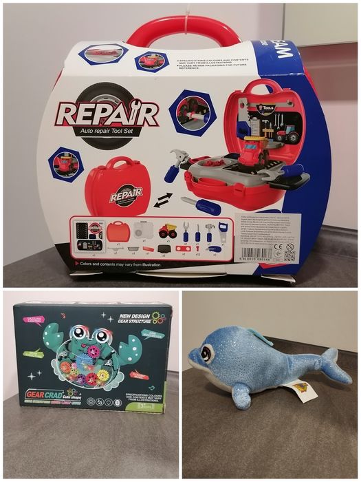 Валіза інструменти Bowa музичний краб м'який дельфін