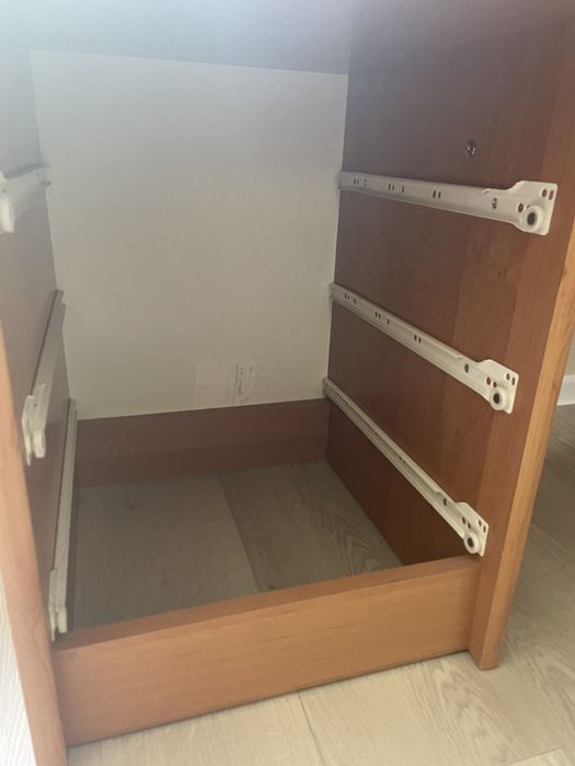 Стіл письмовий кутовий з тумбою колір вільха