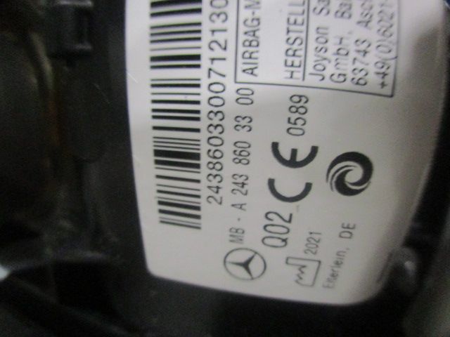 Kit de airbags MERCEDES-BENZ EQB (X243)