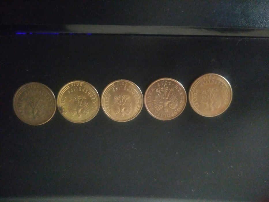 Moedas de 1 Grosz -Polónia