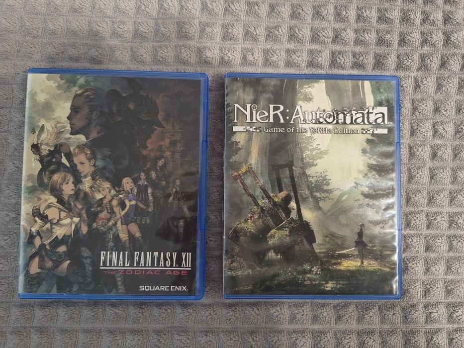 Nier:Automata, Final Fantasy XII диски ps4 ps5
