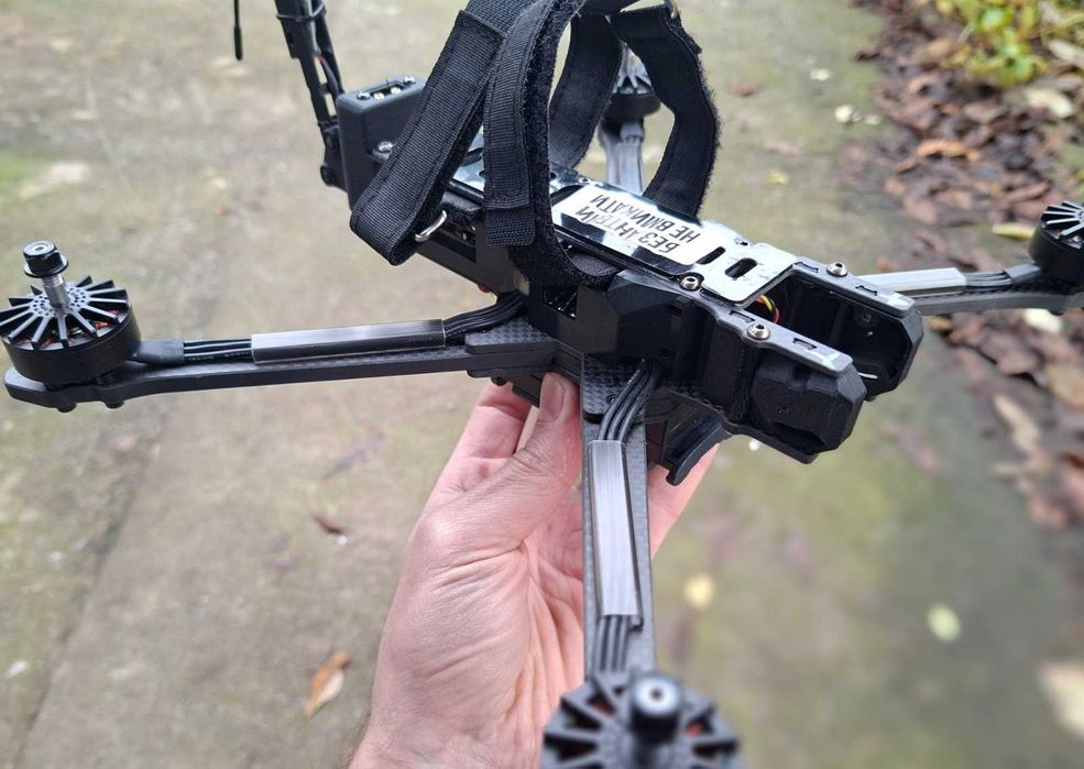 фпв  fpv дрон 7 дюймів новенький без камери 10 шт під caddx 640 384