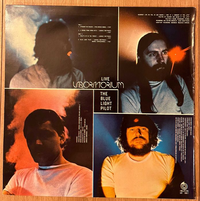 Laboratorium the blue light pilot WINYL ,Helicon 1007 EABS  , BŁoto