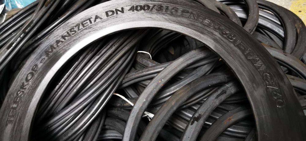 Uszczelka manszetowa, Manszeta gumowa