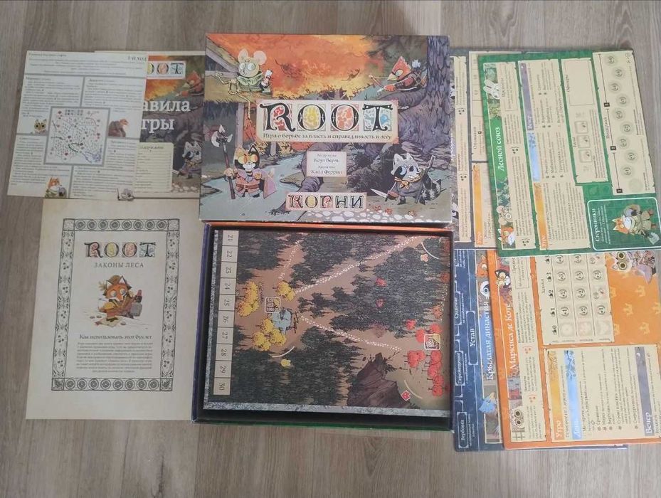 Корни, root, настольная игра