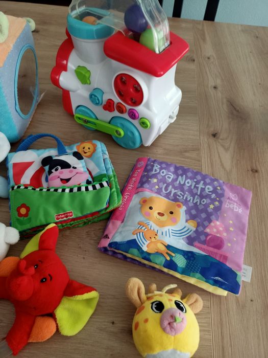 Conjunto brinquedos bebé