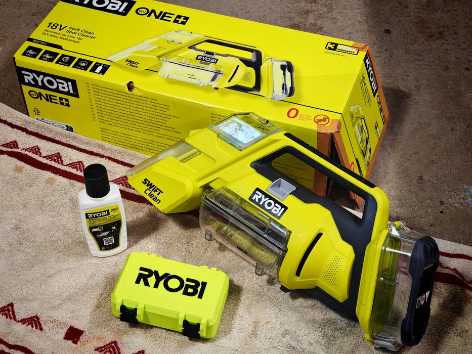 RYOBI RDC18-0 Odkurzacz piorący Swift Clean