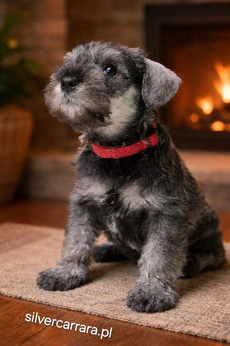 Sznaucer miniaturowy pieprz-sól ZKwP ( FCI )