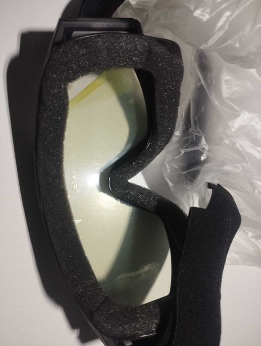 Óculos para capacete de mota, bombeiro, ski