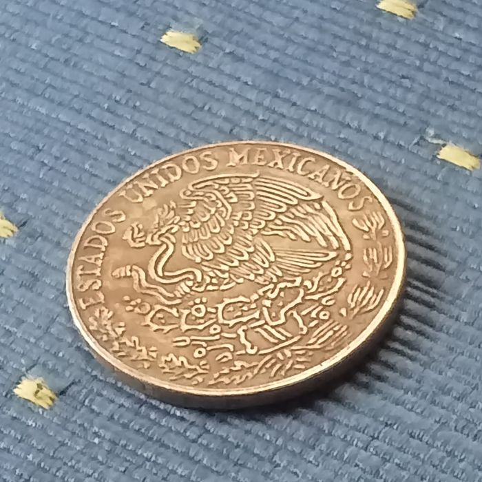 moeda mexico 5 pesos 1976