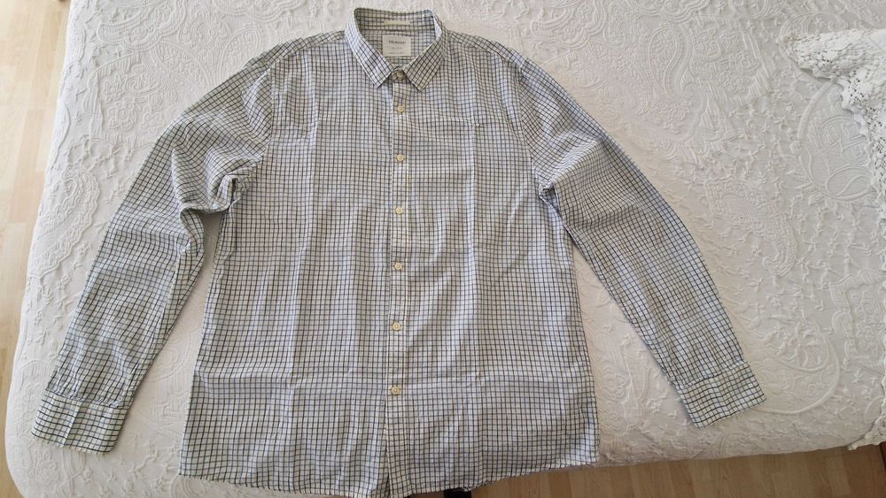 Camisa de Homem Primark XXL de manga comprida