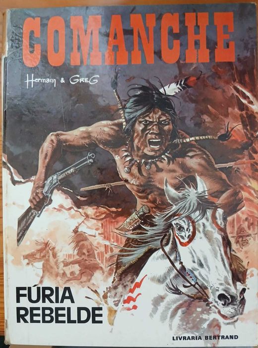 BD Comanche – Hermann - Os guerreiros do desespero / Furia rebelde