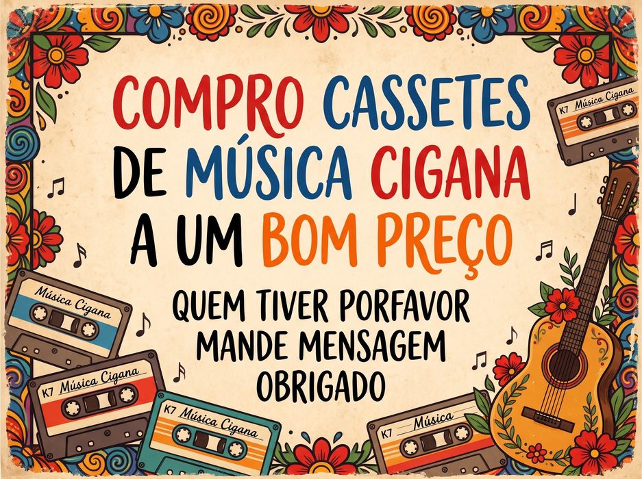 cassetes de música cigana