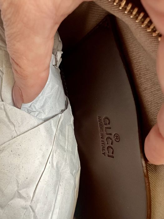 Нова сумка Gucci з канви