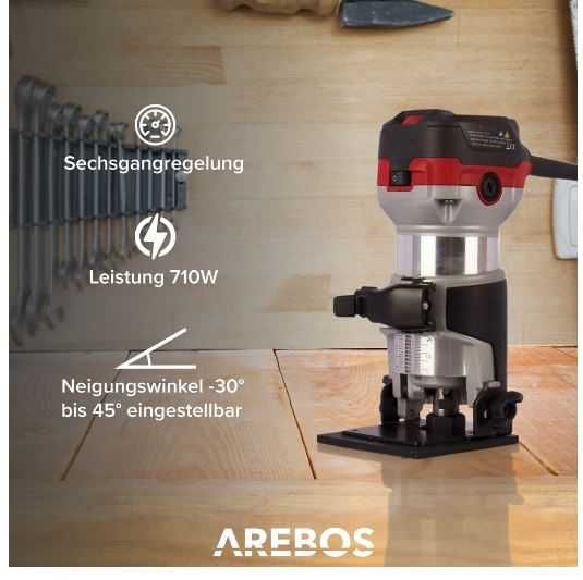 Frezarka do drewna AREBOS 710W