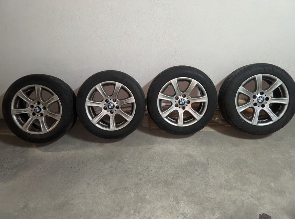 Jantes originais BMW 17 com pneu semi novo