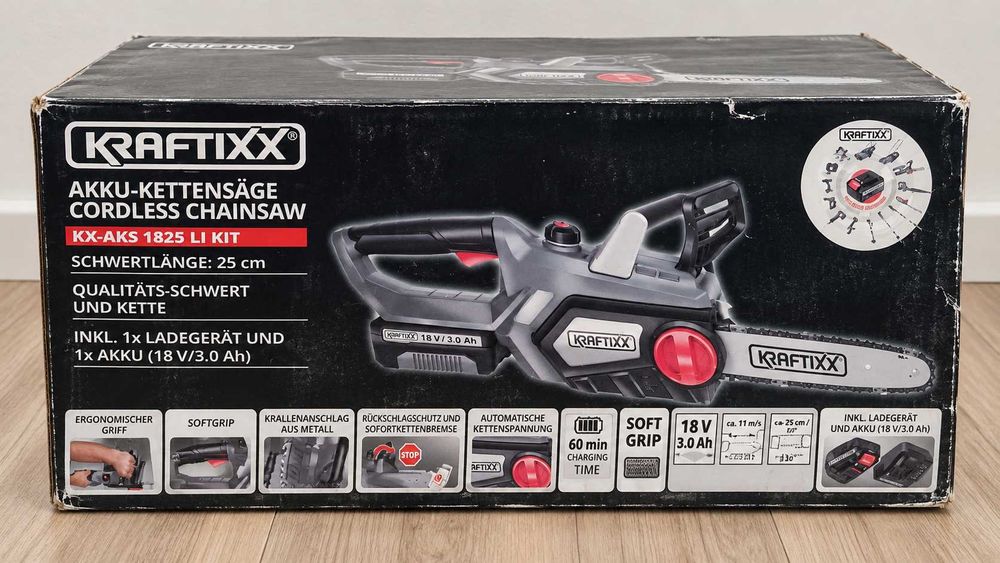 Motosserra a bateria KRAFTIXX KX-AKS 1825 Li Kit – Nova