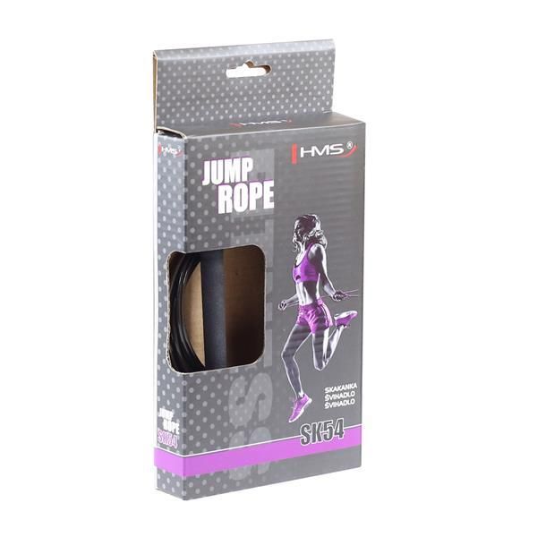 Sk54 black/red szybka skakanka hms