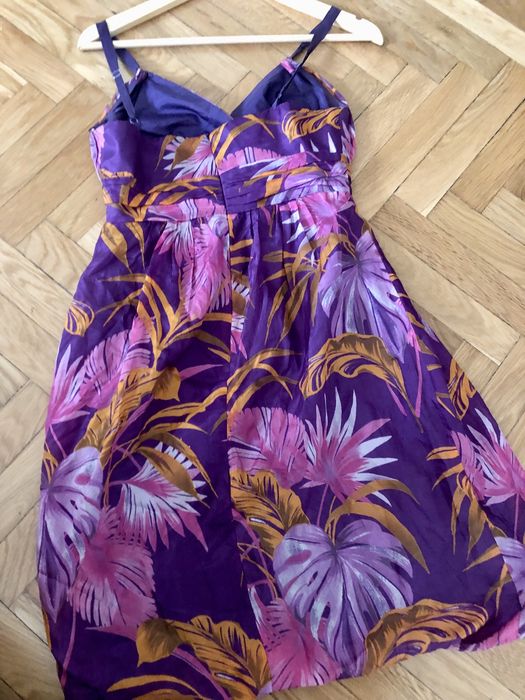 Sukienka 100% jedwab Reserved Premium letnia boho